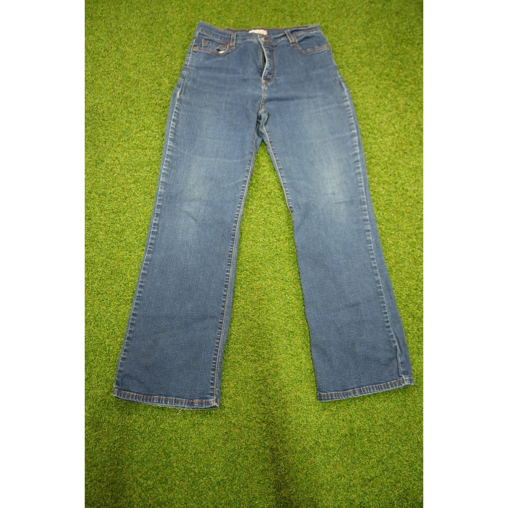 Levi's 512 Baggy Jeans Mens 32 Blue Denim Stretch Skateboarding‎ Straight Leg